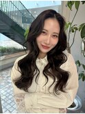 韓国/くびれ巻き/レイヤー/縮毛矯正/前髪