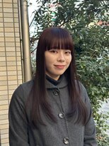 オルセン(OLSEN)&nbsp;レイヤースタイル/ロング/ワイドバング/ワインレッド