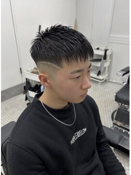 ラフカッターズ 八王子店 クロップスキンフェード【八王子/理容室/床屋/シェービング】