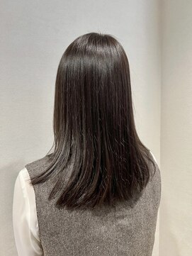 ビス ヘア アンド ビューティー 西新井店(Vis Hair＆Beauty) 小顔ショートボブ透明感ブリーチなしシルバーアッシュグレージュ