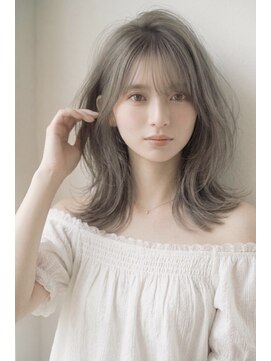 リティアンドビューティースタジオモッズシブヤ(LITTY&beauty studio M.O.D shibuya) グレージュ/ハッシュカット/レイヤーカット/髪質改善