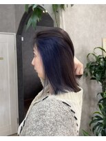 トラックヘアークリエイト(TRACK HAIR CREATE)&nbsp;ブルーインナーカラー