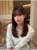 【風呂田】高発色カラー/暖色ベージュ/縛れるレイヤーカット