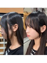 ヴィヴカウンター(VIVE counter)&nbsp;前髪・お顔周りりカット、シースルーバング