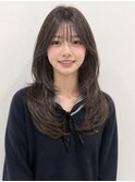 レイヤーカット/ロングレイヤー/韓国ヘア　吉祥寺桜