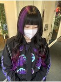 【W_SALON 河原町】顔周り×毛先グラデーション/透明感カラー