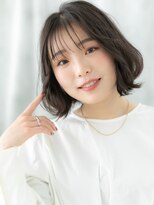 ドクターズサロン LAB 小山店&nbsp;モカブラウンふわ外ハネくびれボブu小山20代30代40代