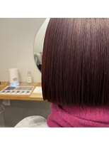 ルノア(lunoa) カラー+ヘッドスパ+トリートメント+マーブ