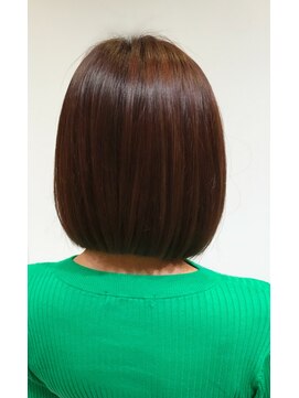 ロウブ(roubu.) 【roubu.】ピンクフラットボブ