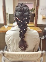 グレースモア(Grace More)&nbsp;（久留米／村山）パール編み下ろしアレンジ