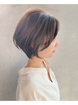 プラスワン 自由が丘(+ONE)&nbsp;【＋ONE 自由が丘】大人ショートボブ
