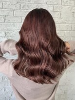 プライズ 池袋店(prize)&nbsp;くすみピンクカシスピンク艶感シアカラー暖色系カラー6135