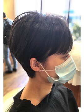 ハール ヘア スタジオ(haar HAIR STUDIO) 大人美人　みみかけショート