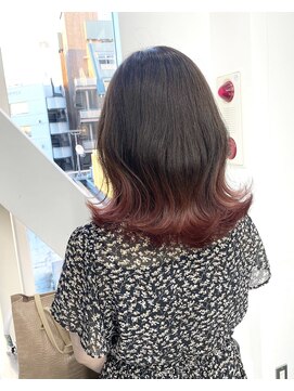 アライブ キチジョウジ(ALIVE Kichijoji) 【ALIVE吉祥寺】グラデーションカラー＊イメチェン前髪