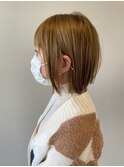 不動の人気☆切りっぱなしボブ