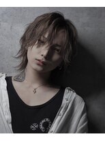 シン(syn) センターパートウルフ