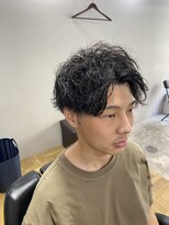 スタンダード(Standard)&nbsp;ワイルドセンター分けパーマ