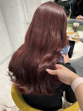 ローウェ 渋谷(Louwe) 大人気ブリーチなしのピンクブラウン♪《misaki》