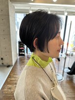 ア セカンド 清藤美容室第弐號(a sekand)&nbsp;くびれショートボブスタイル