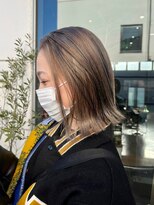 マザー(MOTHER)&nbsp;ダブルカラーブロンドベージュカラーケアブリーチハイトーン韓国