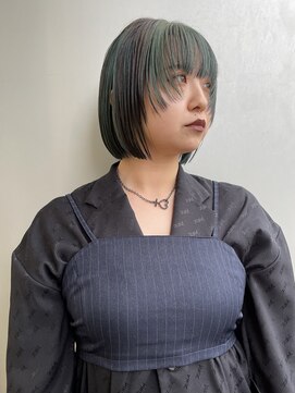 エアー 青山(AIR) 【個性派】デザインボブ