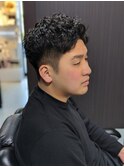 ショートアイロンパーマ