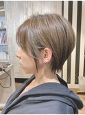 小顔×ショートスタイル