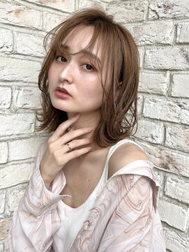 ハーティー 美容室(HEARTY) 顔まわりレイヤースタイル