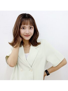 アブルトゥーヘアー(able to hair) 20代30代オフィスカジュアルウェーブ