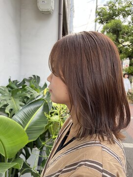 ヘアー アトリエ イチ(hair atelier iti) 外ハネミディアム