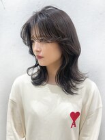 ロンドプランタン 恵比寿(Lond Printemps)&nbsp;韓国ウェーブパーマ/こなれミディ/イメチェンレイヤー/前髪