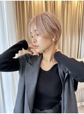 ハンサムショート 30代40代50代60代ヘア 白髪 大阪ショート 梅田
