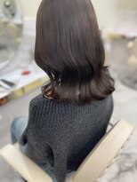 シェノン サントル(CHAINON CENTRE)&nbsp;前髪/マルチダボブ/ピンクベージュ/インナーグレージュ