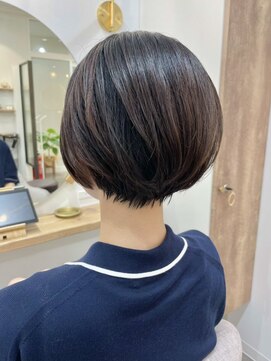 シアエミュー 新越谷店(SHEER emu) 大人可愛いショートボブ