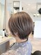 ノル(NOLL)の写真/気になるグレイヘアーも透明感たっぷりのカラーで綺麗に染まる♪大人女性に寄り添ったご提案をいたします◎
