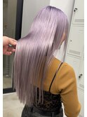 グレージュ・パープルカラー・ホワイトカラー・ダブルカラー