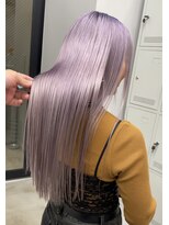 ヴァーディ オモテサンドウ(Vardy omotesando)&nbsp;グレージュ・パープルカラー・ホワイトカラー・ダブルカラー