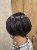 紫メッシュ