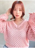 Aimee 町田　ボブレイヤー×ピンクブラウン