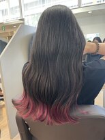 ジエクト ヴィシア(The Ect VIXIA) 裾カラー/ピンクカラー/ピンクパープル