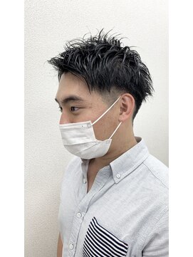 松本平太郎美容室 大宮店 メンズ×アップバング◎20代30代40代