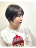 【憧れのサラ艶に♪】前髪パーマor前髪縮毛矯正＋カット
