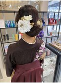 卒業式袴ヘアーアレンジ