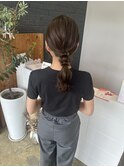 ポコポコ編みおろしヘアセット*