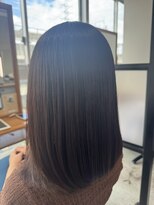 フレイムスヘアーアンドリラックス 西川口店&nbsp;暗めカラーグランマッシュフェイスフレーミングデザインカラー