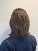 暗めカラー/グランマッシュ[レイヤーカット/髪質改善/銀座]