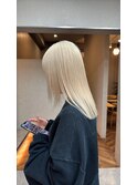 MEN’S HAIR/ブルーブラック/フェザーパーマ/一宮