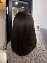 アコロン(acoron)&nbsp;ナチュラルベージュ　新宿/髪質改善/透明感カラー