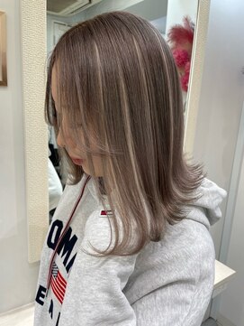 ラピス 池袋(Lapis) グレージュ×シールハイライト