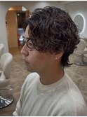 スパイラルパーマ/メンズパーマ/波巻/マッシュ/波巻きスパイラル